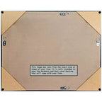44" x 33" Non-Beveled Cabinet Bathroom Wall Mirror White - Amanti Art: Modern Rectangle, Includes Mounting Hardware