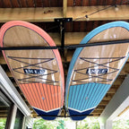 StoreYourBoard Hi-Port 2 | SUP & Surfboard Adjustable Ceiling Storage Rack | Double | Holds 150 lbs