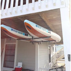 StoreYourBoard Hi-Port 2 | SUP & Surfboard Adjustable Ceiling Storage Rack | Double | Holds 150 lbs