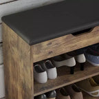 Famapy Banc à Chaussures Double Étagère Style Moderne Léger