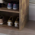 Famapy Banc à Chaussures Double Étagère Style Moderne Léger
