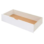 Twin/Full Size Wooden Daybed with 2 Drawers, All-in-One Cabinet and Shelves - ModernLuxe