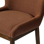 Tabouret de comptoir Maven Lane Gia avec revêtement en tissu 26