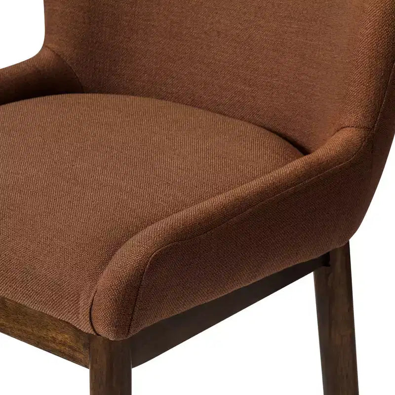 Tabouret de comptoir Maven Lane Gia avec revêtement en tissu 26