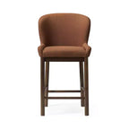 Tabouret de comptoir Maven Lane Gia avec revêtement en tissu 26