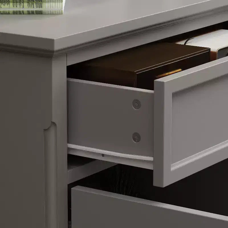 Commode horizontale Famapy à 5 tiroirs Meuble de rangement multifonctionnel Solutions de rangement pour salon