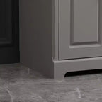 Commode horizontale Famapy à 5 tiroirs Meuble de rangement multifonctionnel Solutions de rangement pour salon