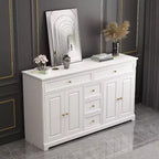 Commode horizontale Famapy à 5 tiroirs Meuble de rangement multifonctionnel Solutions de rangement pour salon