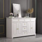 Commode horizontale Famapy à 5 tiroirs Meuble de rangement multifonctionnel Solutions de rangement pour salon