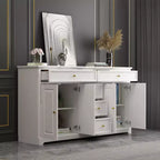 Commode horizontale Famapy à 5 tiroirs Meuble de rangement multifonctionnel Solutions de rangement pour salon