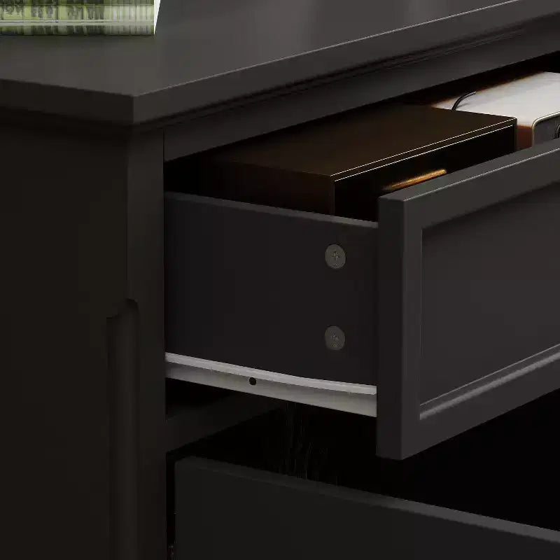 Commode horizontale Famapy à 5 tiroirs Meuble de rangement multifonctionnel Solutions de rangement pour salon