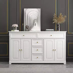 Famapy 5 Drawer Horizontal Dresser Multifunctional Storage Cabinet Living Room Storage Solutions