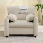 GDFStudio Caroline, fauteuil d'appoint moderne 39 po, rembourré en chenille