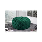 Banc/ottoman en velours Addison de Meridian Furniture