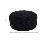 Banc/ottoman en velours Addison de Meridian Furniture