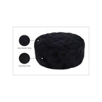 Banc/ottoman en velours Addison de Meridian Furniture