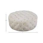 Banc/ottoman en velours Addison de Meridian Furniture