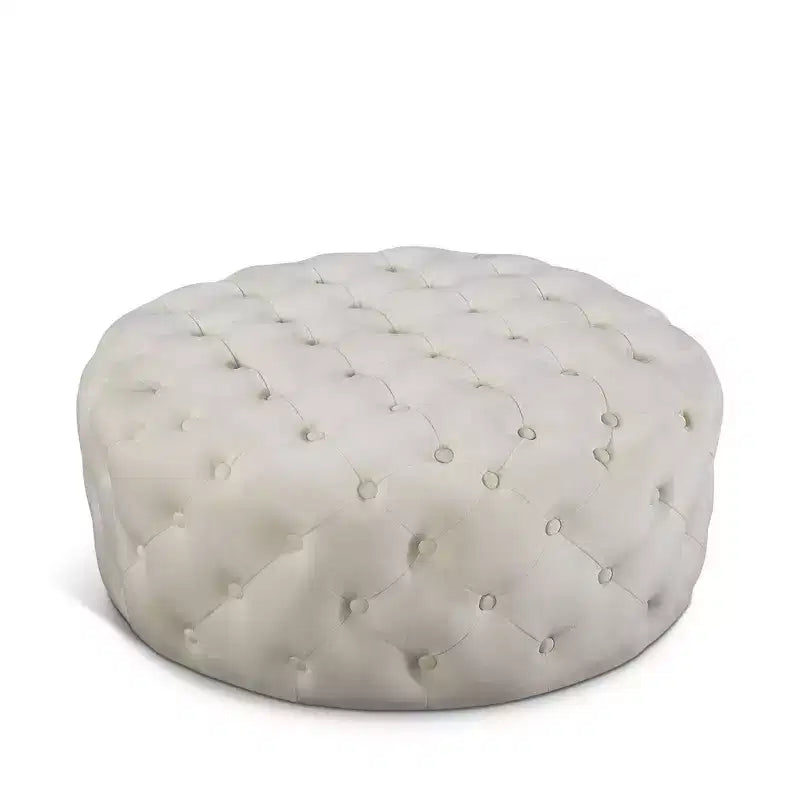 Banc/ottoman en velours Addison de Meridian Furniture