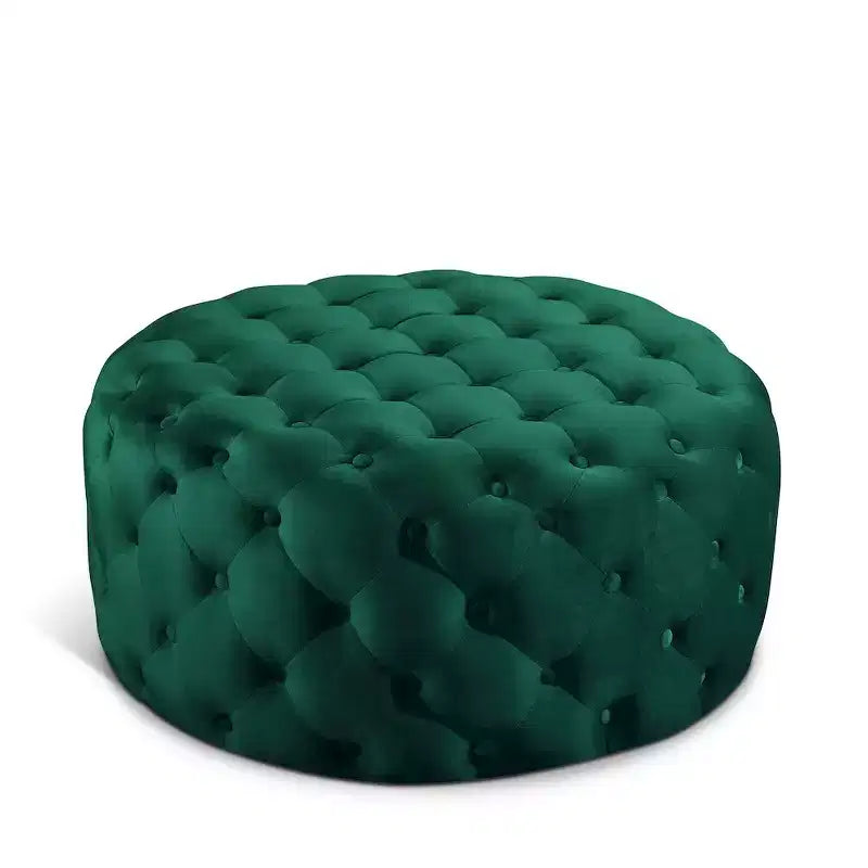 Banc/ottoman en velours Addison de Meridian Furniture