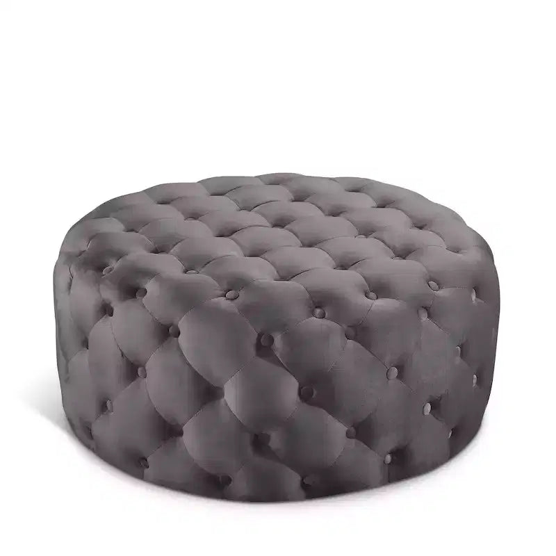 Banc/ottoman en velours Addison de Meridian Furniture