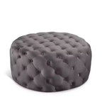 Banc/ottoman en velours Addison de Meridian Furniture