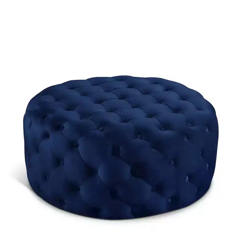 Banc/ottoman en velours Addison de Meridian Furniture