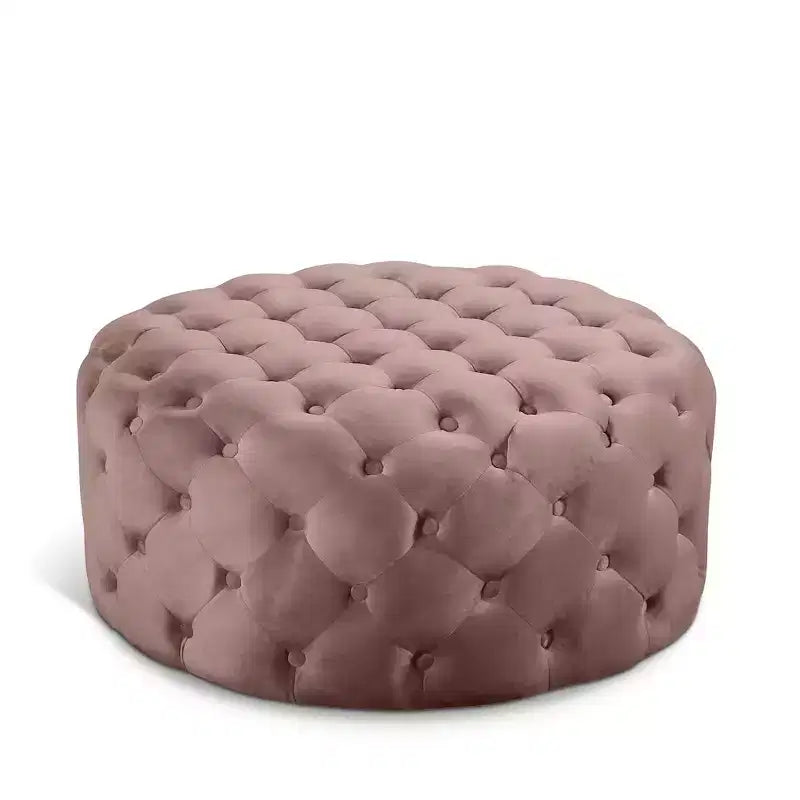 Banc/ottoman en velours Addison de Meridian Furniture