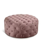 Banc/ottoman en velours Addison de Meridian Furniture