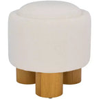 Posner Ottoman - OTT3403 - Ivory/Natural - Safavieh