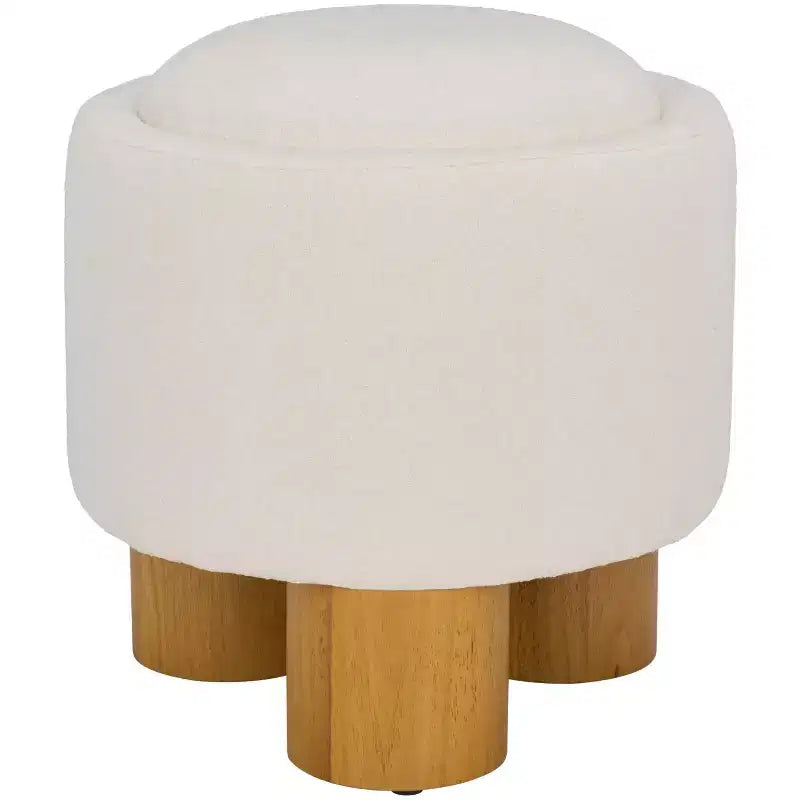 Posner Ottoman - OTT3403 - Ivory/Natural - Safavieh