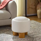 Posner Ottoman - OTT3403 - Ivory/Natural - Safavieh