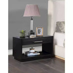 Meridian Furniture,Avery Wood Veneer Nightstand