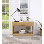 Meridian Furniture,Avery Wood Veneer Nightstand