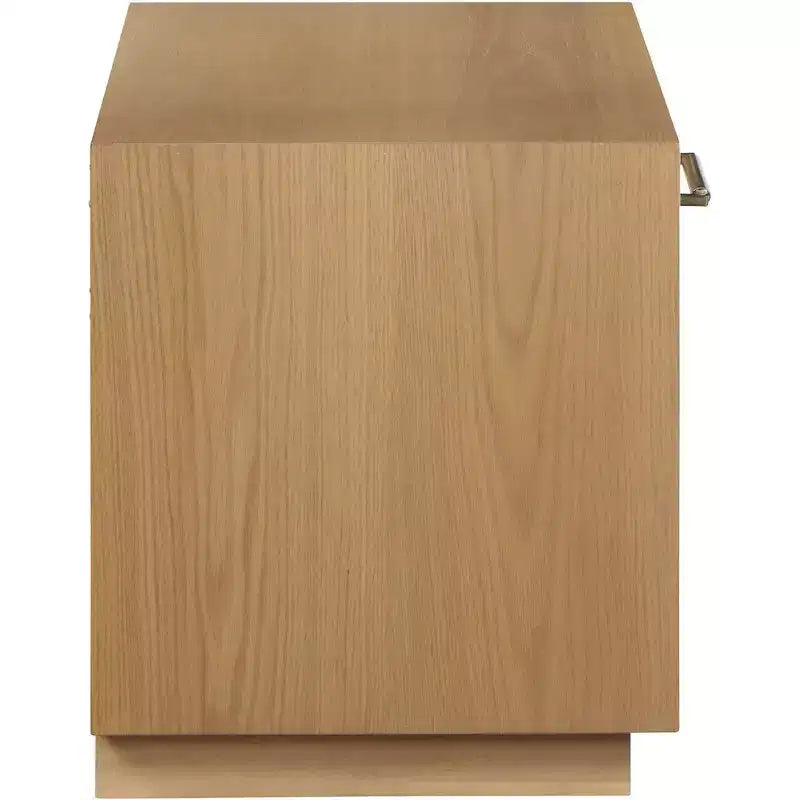 Meridian Furniture,Avery Wood Veneer Nightstand
