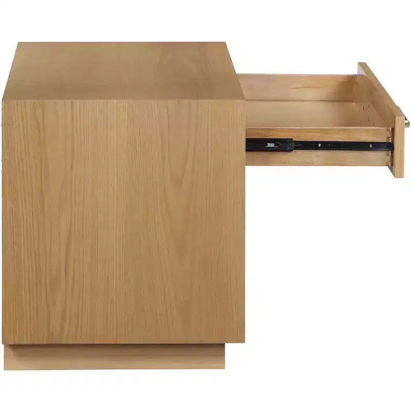 Meridian Furniture,Avery Wood Veneer Nightstand