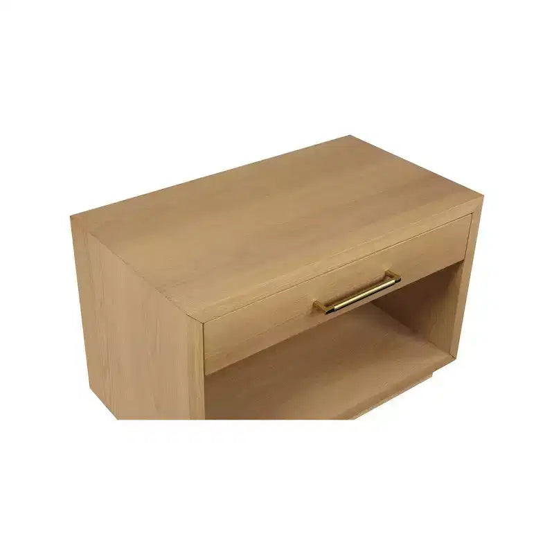 Meridian Furniture,Avery Wood Veneer Nightstand