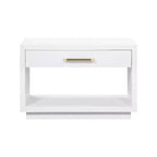 Meridian Furniture,Avery Wood Veneer Nightstand