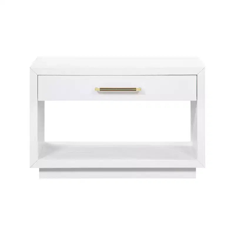 Meridian Furniture,Avery Wood Veneer Nightstand