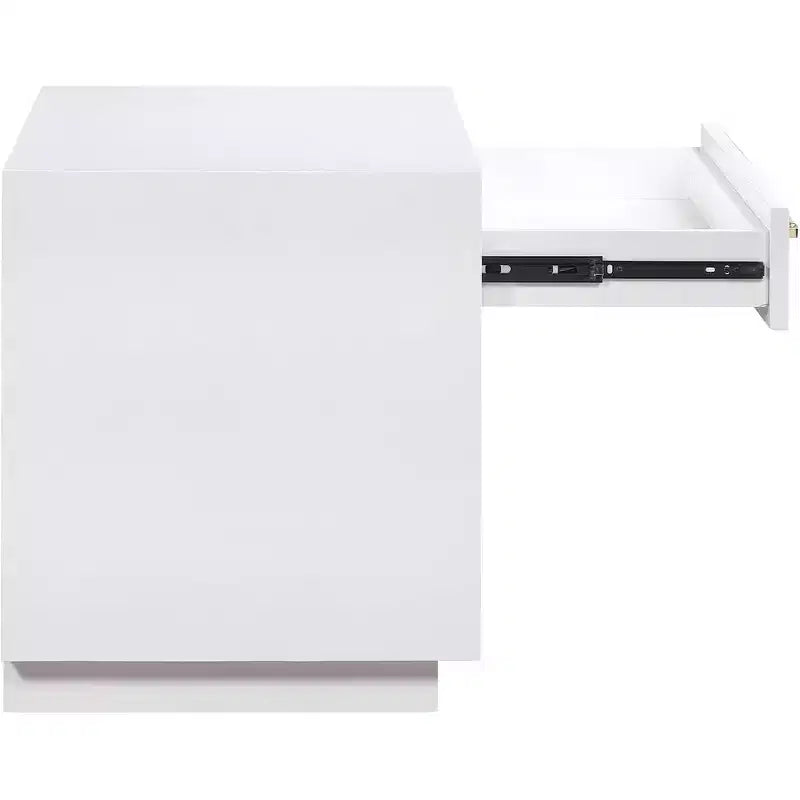 Meridian Furniture,Avery Wood Veneer Nightstand