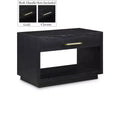 Meridian Furniture,Avery Wood Veneer Nightstand