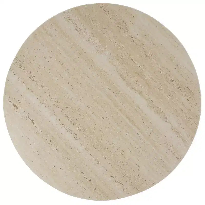 Table d'appoint haute en céramique Kielh - ACC2902A - Céramique beige/beige - Safavieh