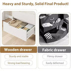 Acekool 6-Drawer Dresser - Versatile Storage for Any Room