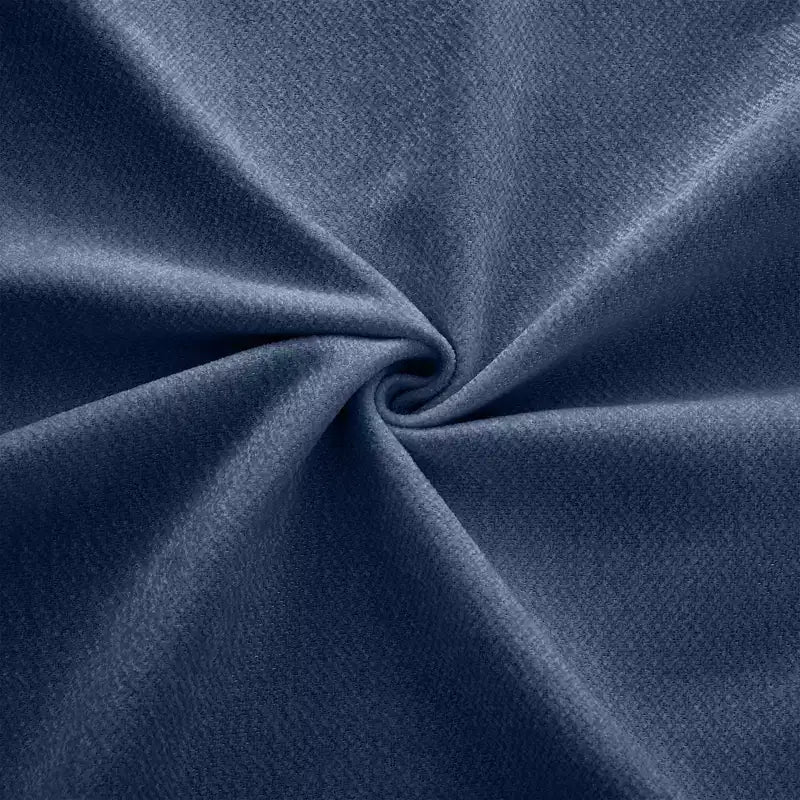 Canapé 2 places blanc élégant en chenille avec 2 poufs de rangement, dossier et accoudoirs cylindriques