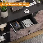 GustoWave 55.1 3 Drawer Cabinet with Adjustable Shelves and Doors with Storage