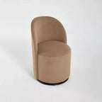 Chaises de salle à manger pivotantes Okak Modern 360°, chaises de cuisine confortables en velours avec coussins épais, chaise d'appoint rembourrée pour chambre à coucher