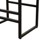 MAYEERTY Tabourets de Bar avec Dossier Lot de 2 - Hauteur Comptoir, Cuir PU, Repose-Pieds