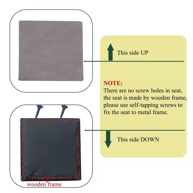 MAYEERTY Tabourets de Bar avec Dossier Lot de 2 - Hauteur Comptoir, Cuir PU, Repose-Pieds
