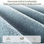Cadre de lit double/grand lit/très grand lit avec tête de lit capitonnée en bouclé nuage, plateforme basse, lattes en bois robustes, silencieux, aucun sommier tapissier requis