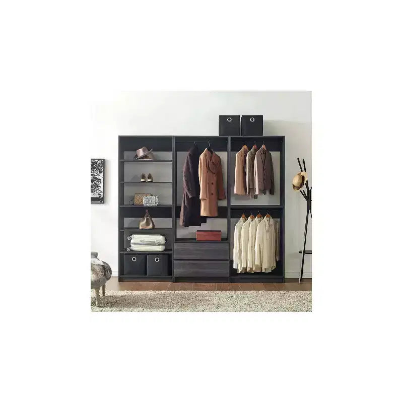 HomeStock Prosper Système de placard en bois autoportant type dressing