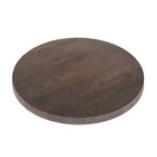 Plateau de table rond Flash Furniture Bennett en bois massif de 1,5 pouce d'épaisseur